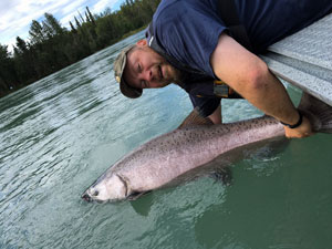 Guided King Salmon Fishing on the Kenai River with Catch A Lot Charters