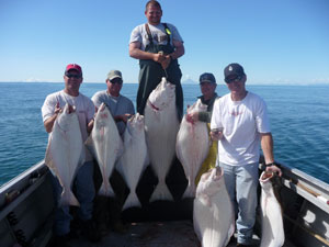 Awesome Halibut Fishing in Alaska with Catch A Lot Charters in Homer AK